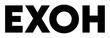 EXOH horizontal logo in black.