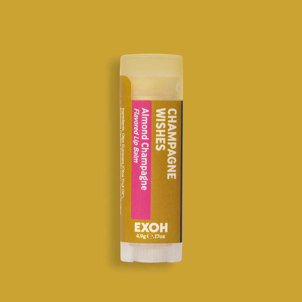 Almond Champagne Lip Balm by EXOH